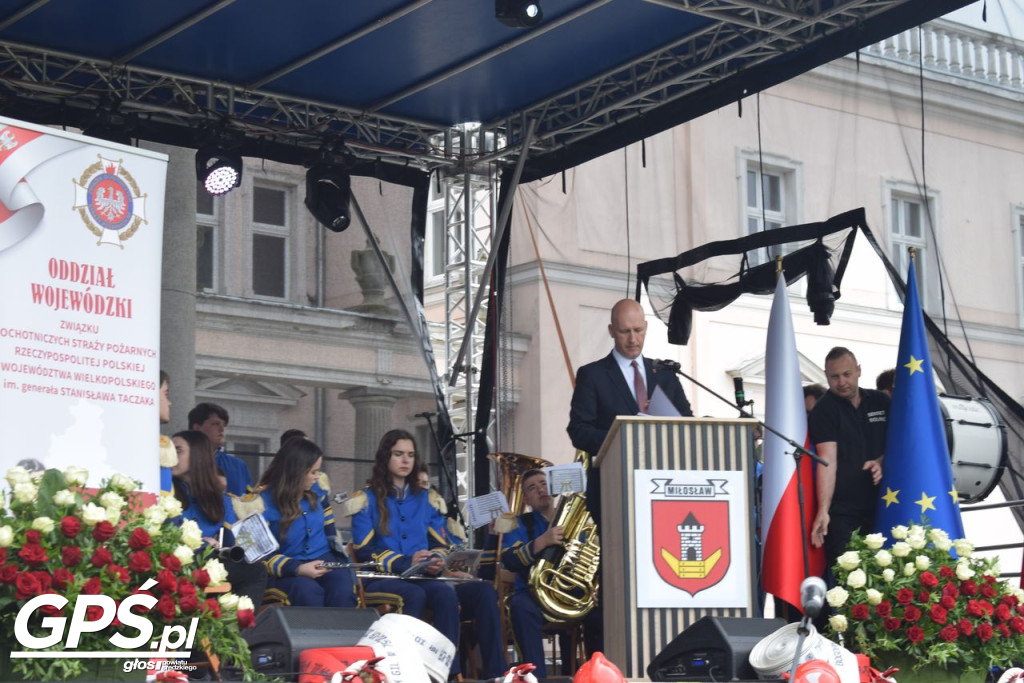 Wojewódzkie Obchody Dnia Strażaka w Miłosławiu