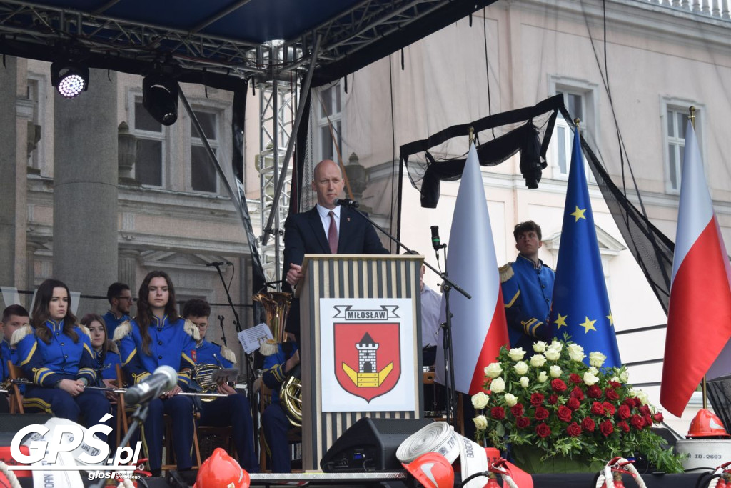 Wojewódzkie Obchody Dnia Strażaka w Miłosławiu