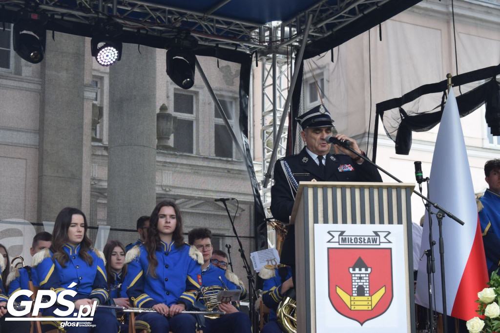 Wojewódzkie Obchody Dnia Strażaka w Miłosławiu