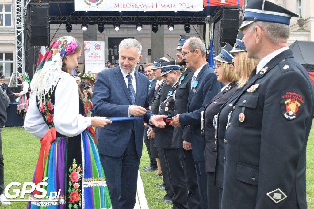 Wojewódzkie Obchody Dnia Strażaka w Miłosławiu