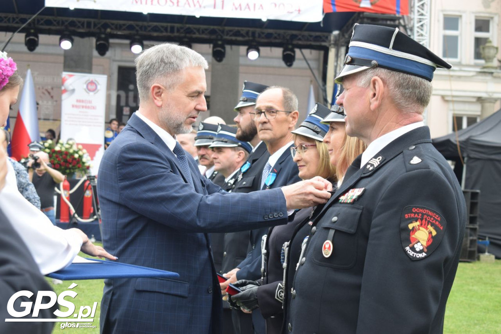 Wojewódzkie Obchody Dnia Strażaka w Miłosławiu