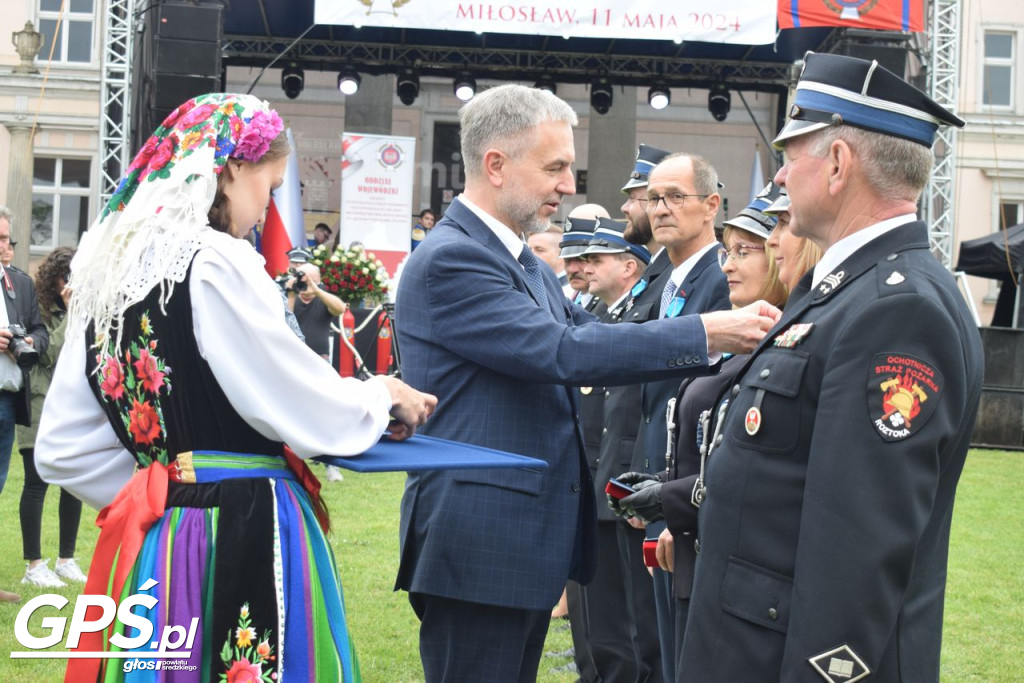 Wojewódzkie Obchody Dnia Strażaka w Miłosławiu