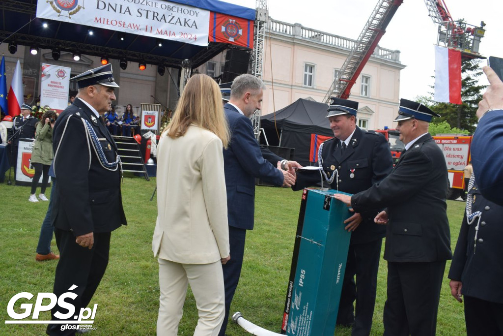 Wojewódzkie Obchody Dnia Strażaka w Miłosławiu