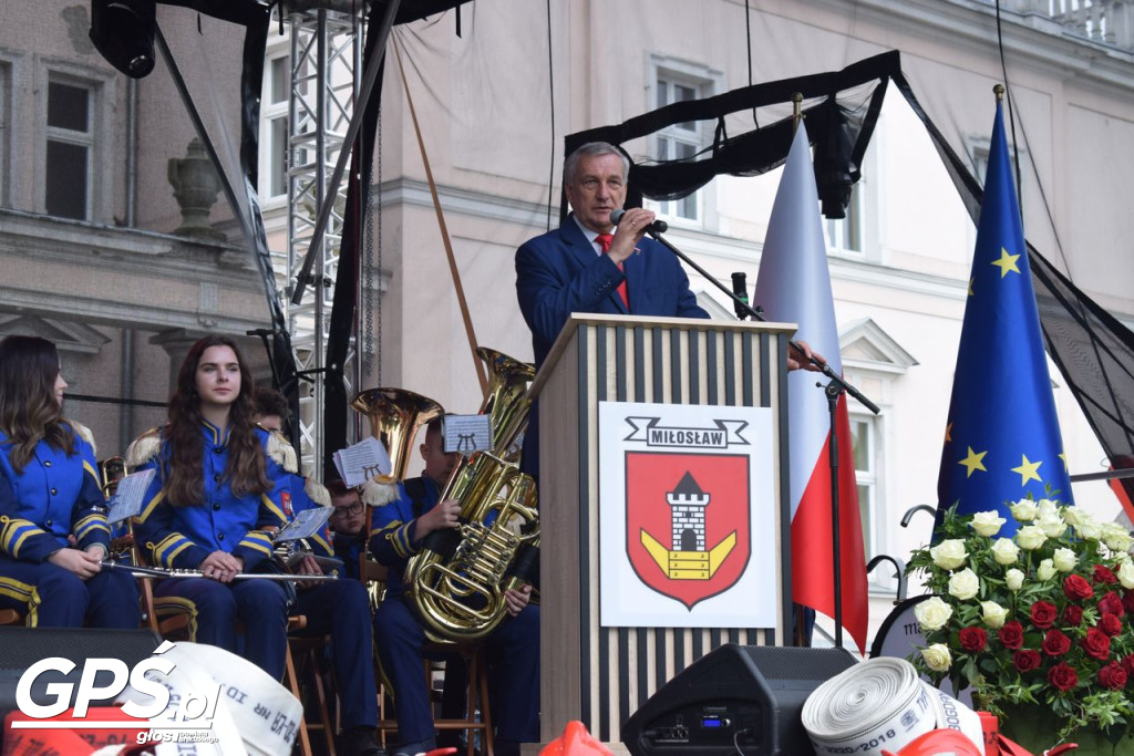 Wojewódzkie Obchody Dnia Strażaka w Miłosławiu