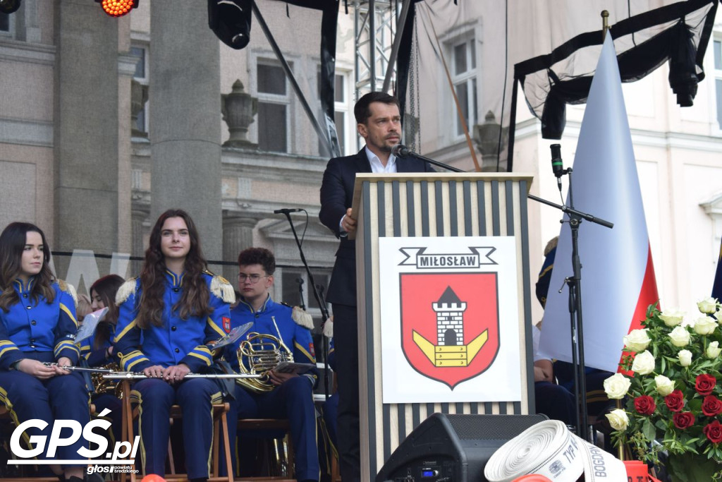 Wojewódzkie Obchody Dnia Strażaka w Miłosławiu