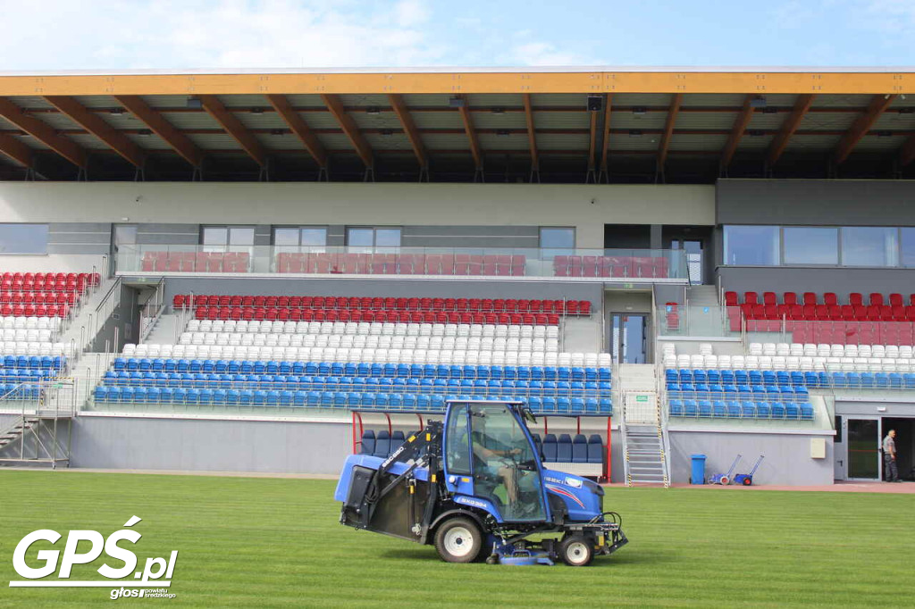 Jak wygląda nowy średzki stadion? Zobaczcie!