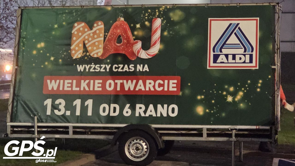 Otwarcie marketu ALDI w Środzie Wielkopolskiej