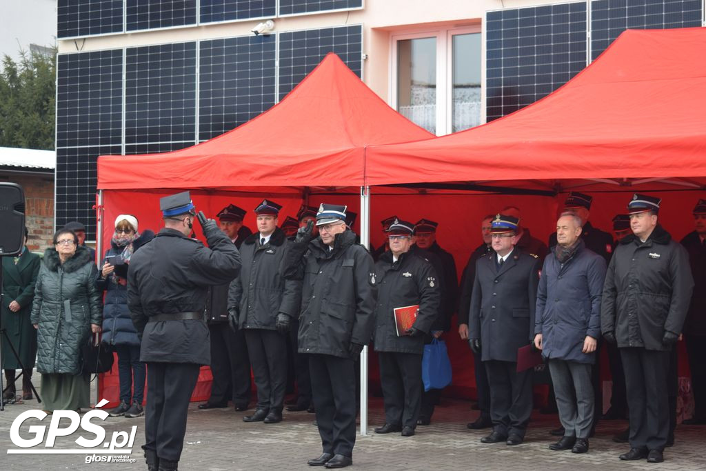 Włączenie do podziału bojowego wozu OSP Krzykosy