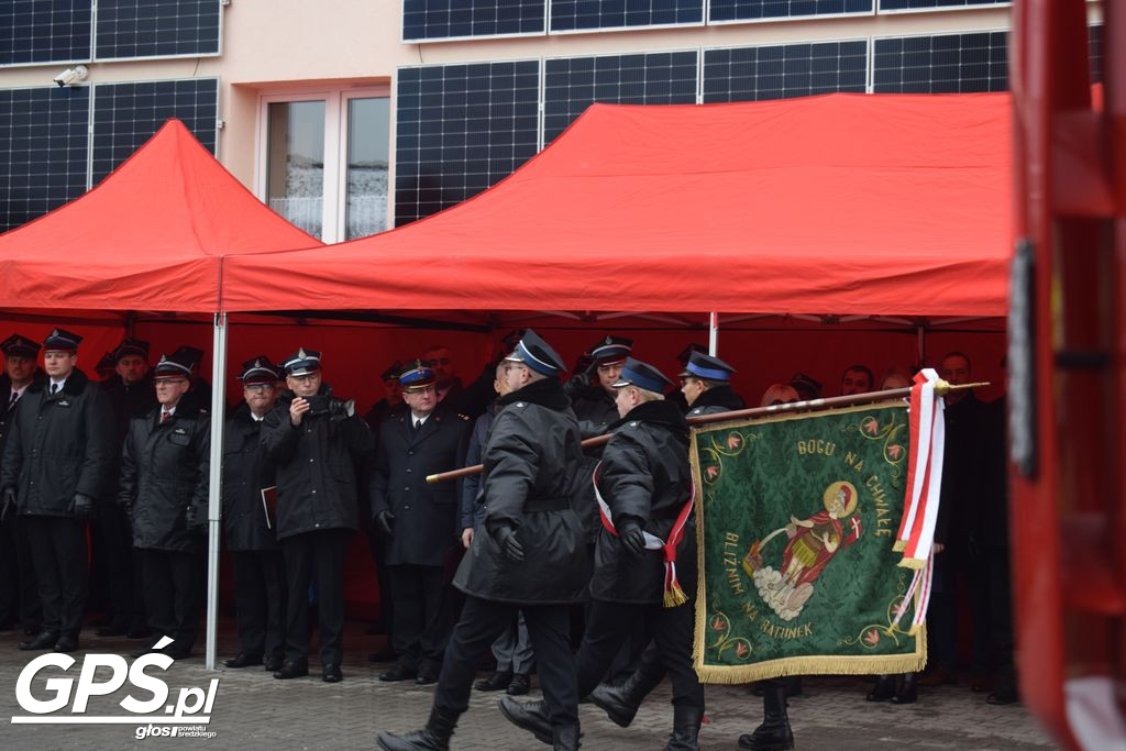 Włączenie do podziału bojowego wozu OSP Krzykosy