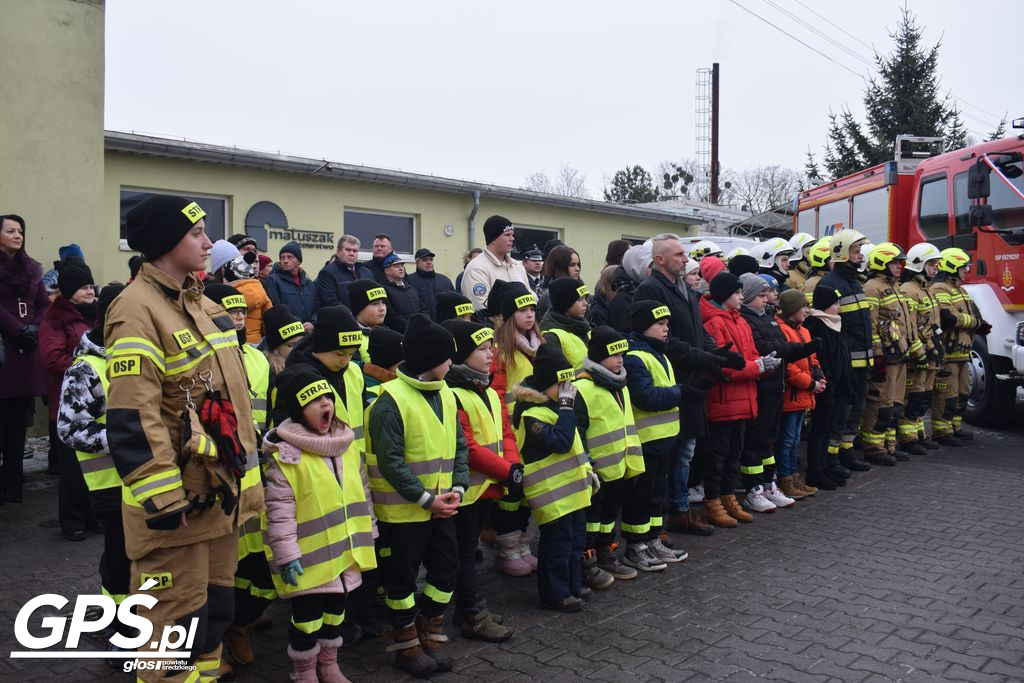 Włączenie do podziału bojowego wozu OSP Krzykosy