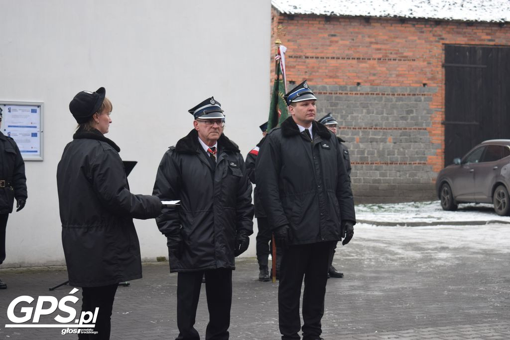 Włączenie do podziału bojowego wozu OSP Krzykosy