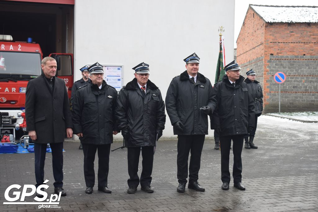 Włączenie do podziału bojowego wozu OSP Krzykosy