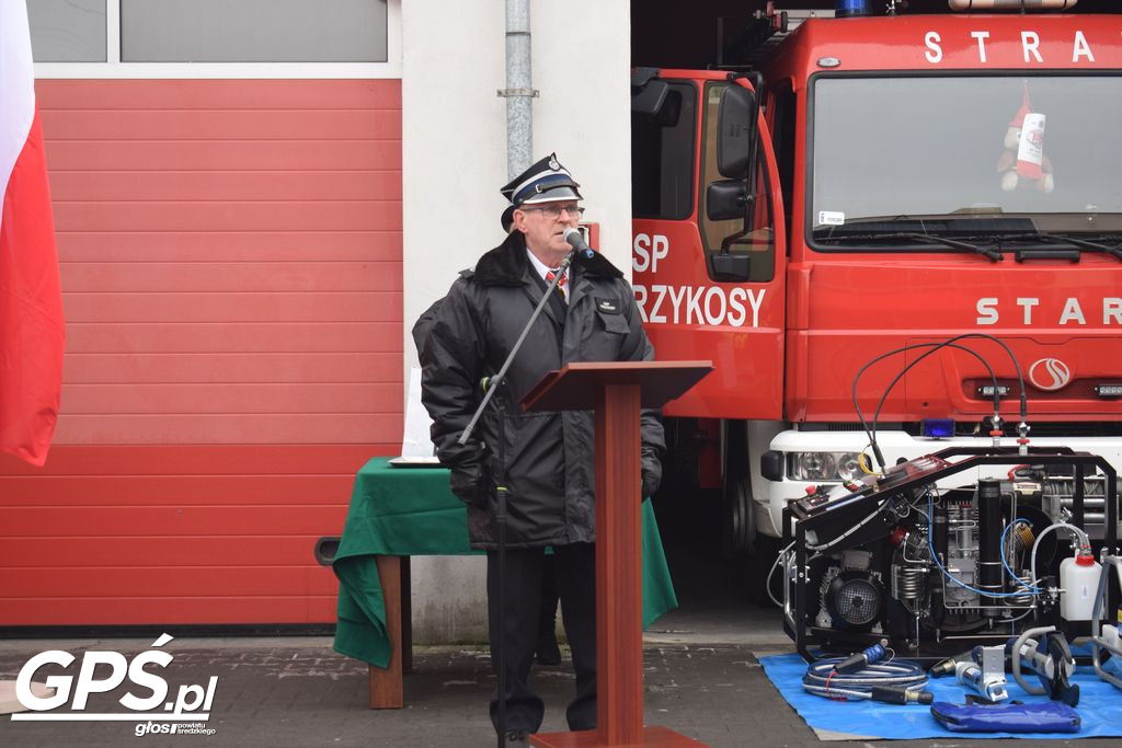 Włączenie do podziału bojowego wozu OSP Krzykosy