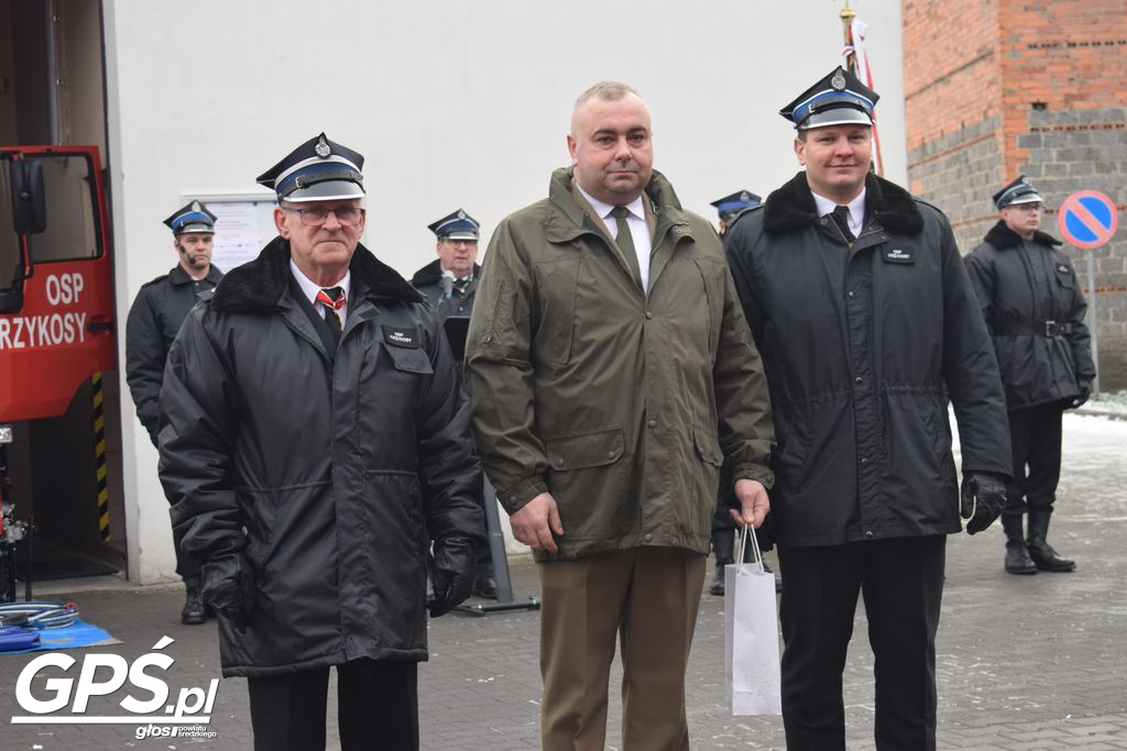 Włączenie do podziału bojowego wozu OSP Krzykosy