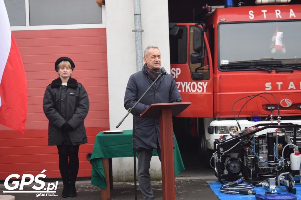 Włączenie do podziału bojowego wozu OSP Krzykosy