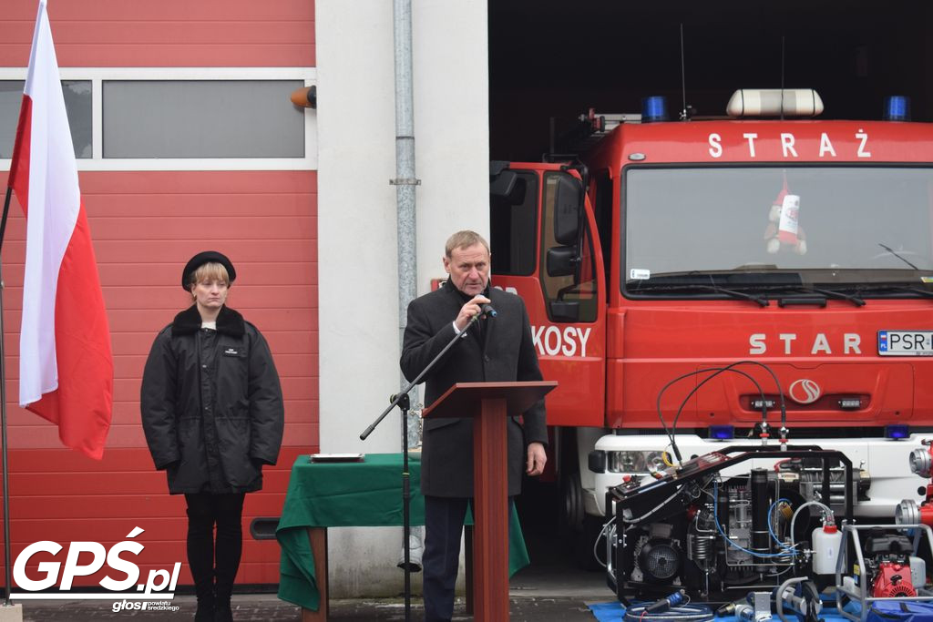 Włączenie do podziału bojowego wozu OSP Krzykosy