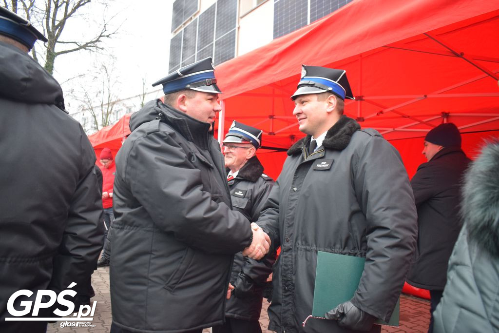 Włączenie do podziału bojowego wozu OSP Krzykosy