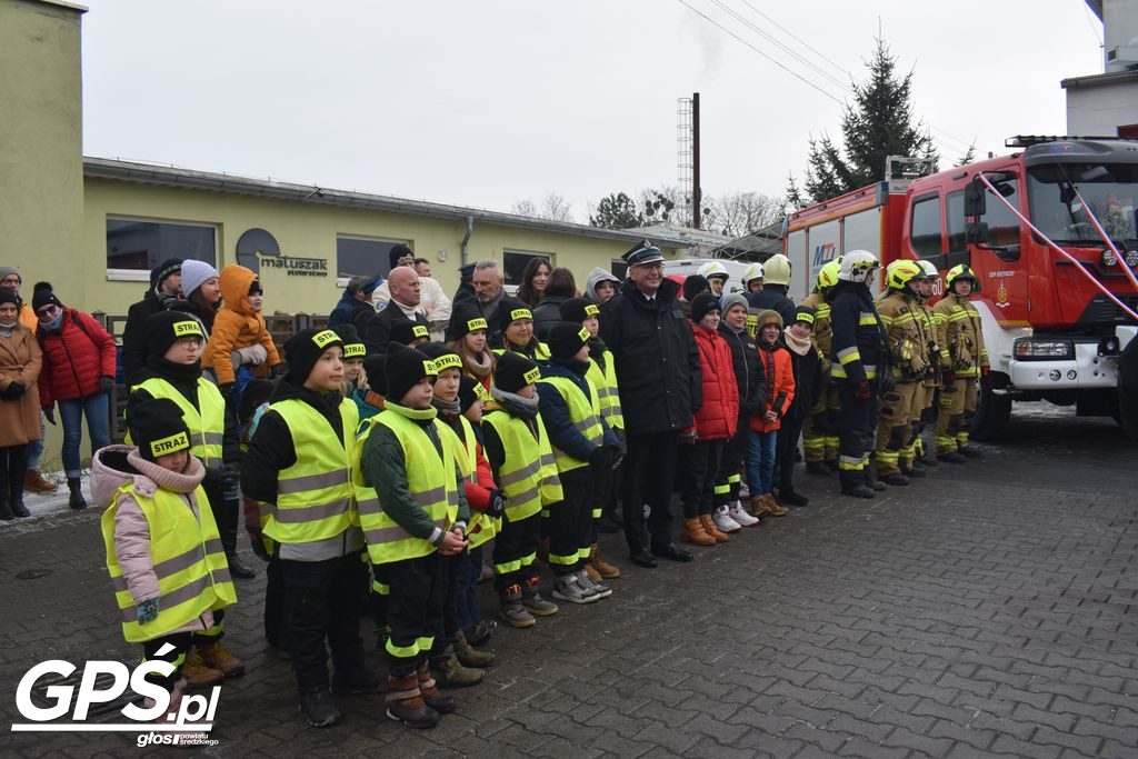 Włączenie do podziału bojowego wozu OSP Krzykosy