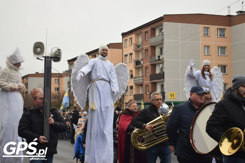 Orszak Trzech Króli przeszedł ulicami Środy