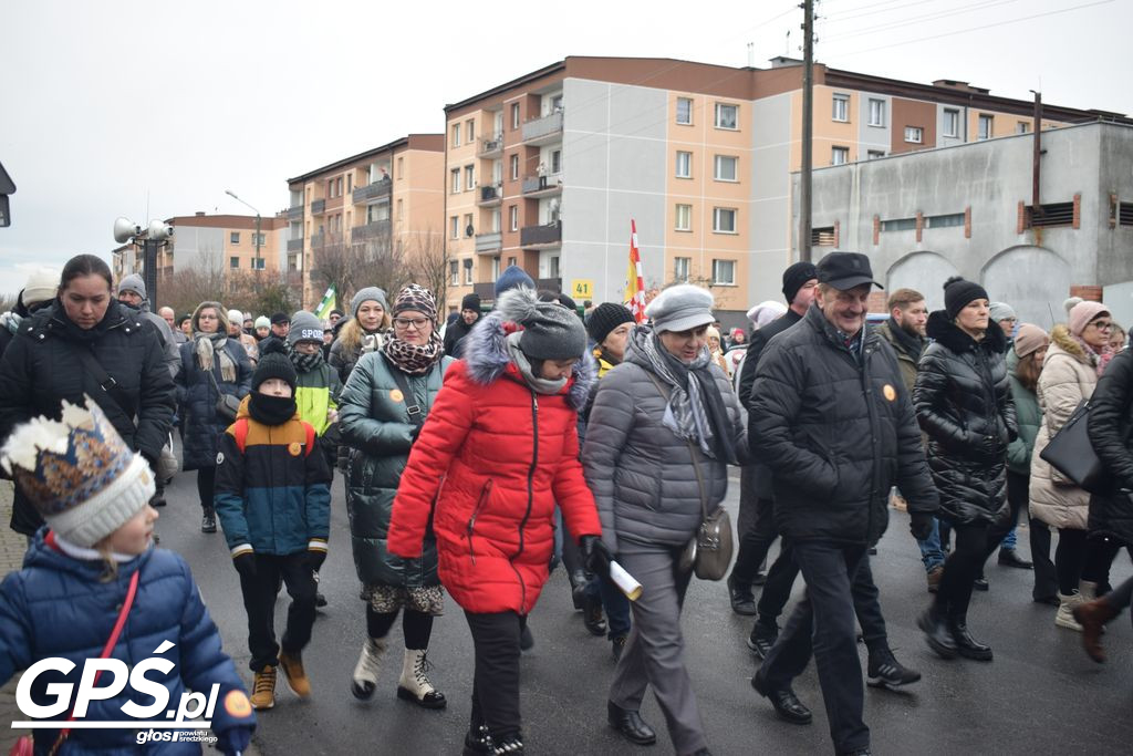 Orszak Trzech Króli przeszedł ulicami Środy