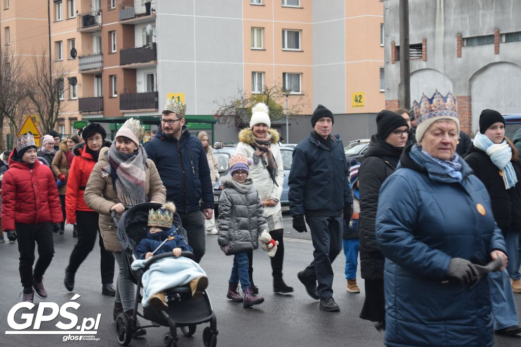 Orszak Trzech Króli przeszedł ulicami Środy