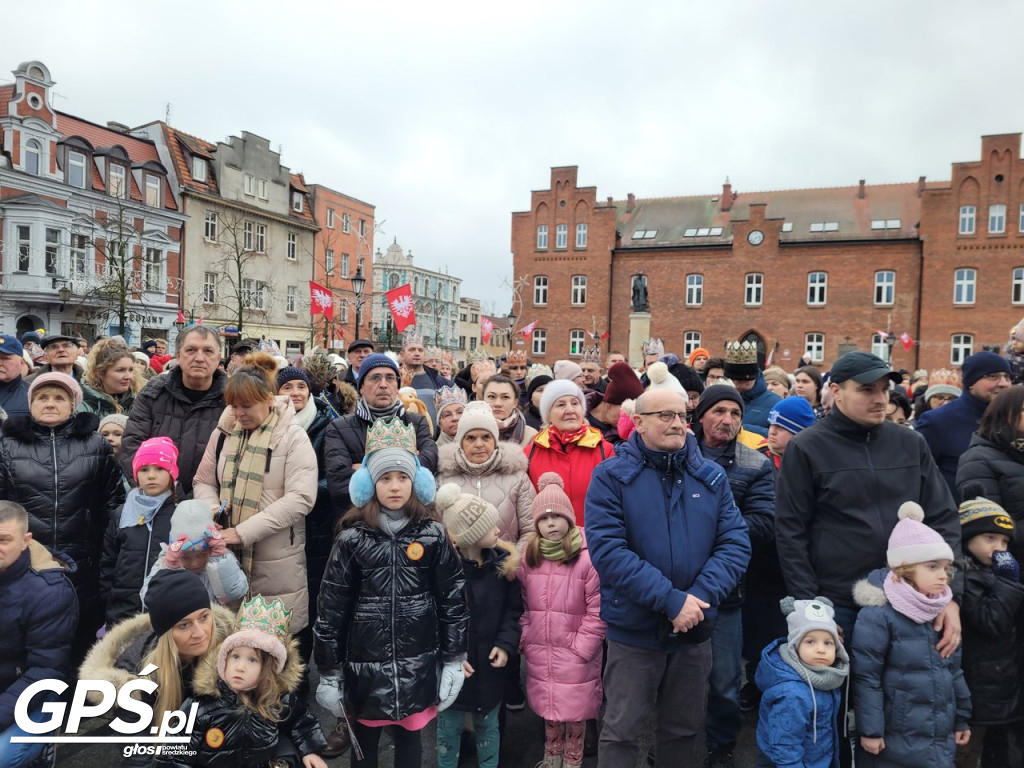 Orszak Trzech Króli przeszedł ulicami Środy