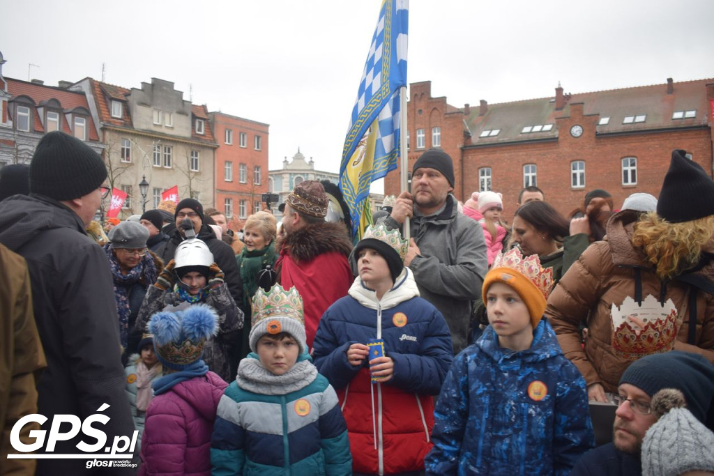 Orszak Trzech Króli przeszedł ulicami Środy