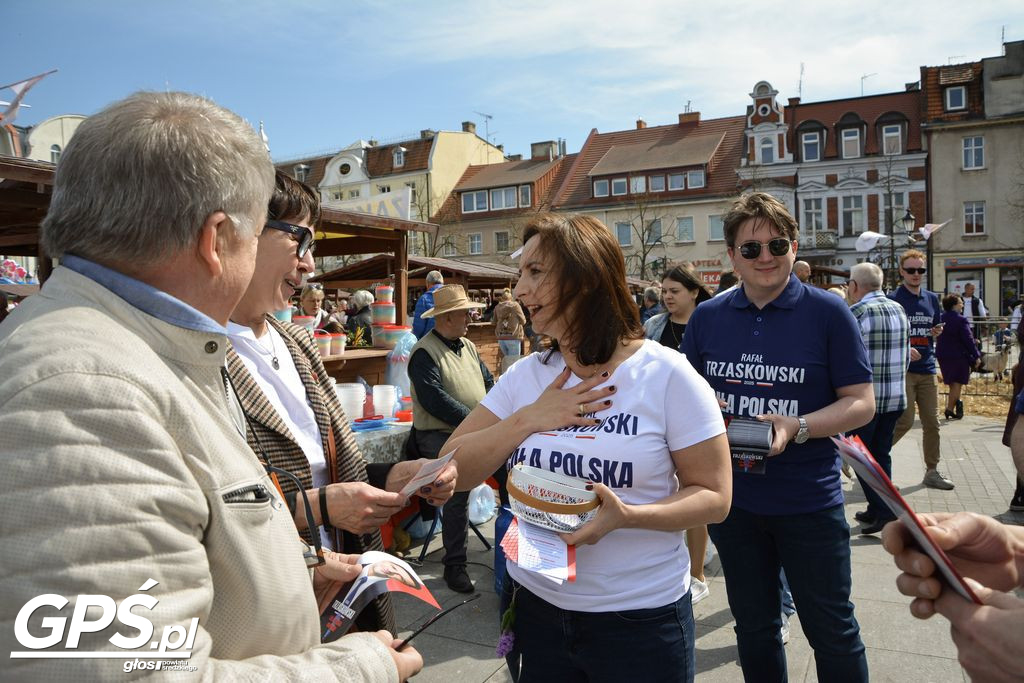 Wizyta komitetu wsparcia Rafała Trzaskowskiego w Środzie
