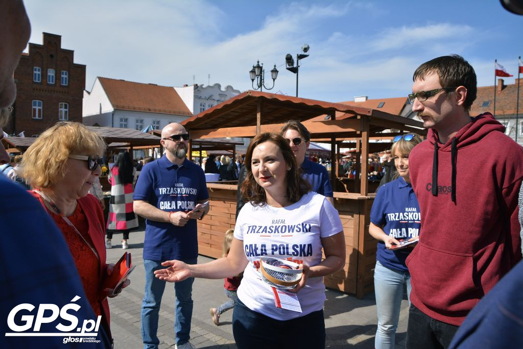 Wizyta komitetu wsparcia Rafała Trzaskowskiego w Środzie