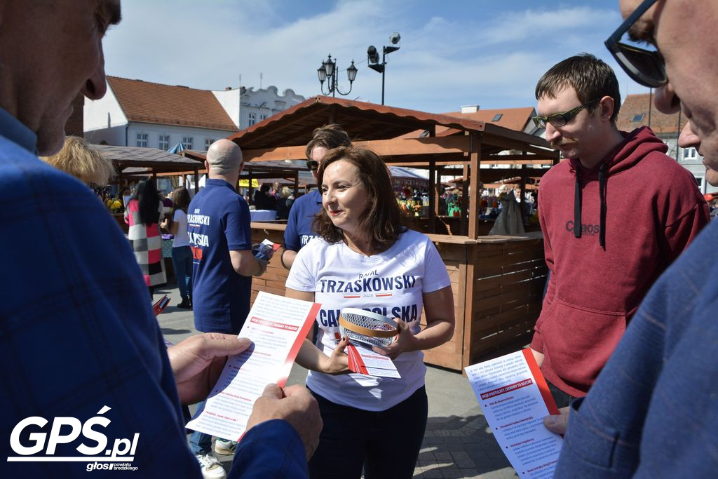Wizyta komitetu wsparcia Rafała Trzaskowskiego w Środzie