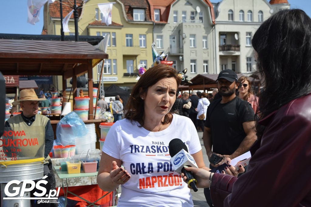 Wizyta komitetu wsparcia Rafała Trzaskowskiego w Środzie