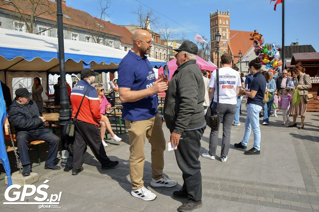 Wizyta komitetu wsparcia Rafała Trzaskowskiego w Środzie