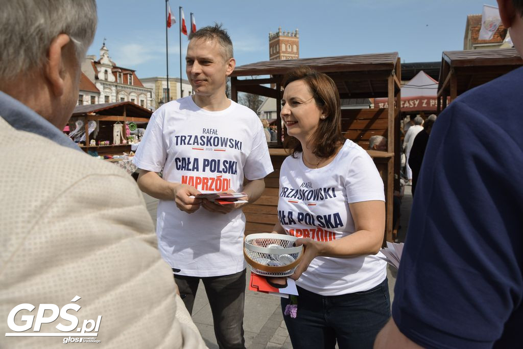 Wizyta komitetu wsparcia Rafała Trzaskowskiego w Środzie