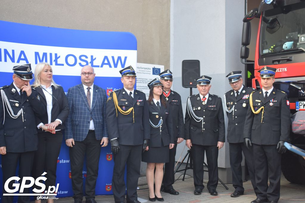 Przekazanie wozów dla OSP Miłosław i OSP Mikuszewo