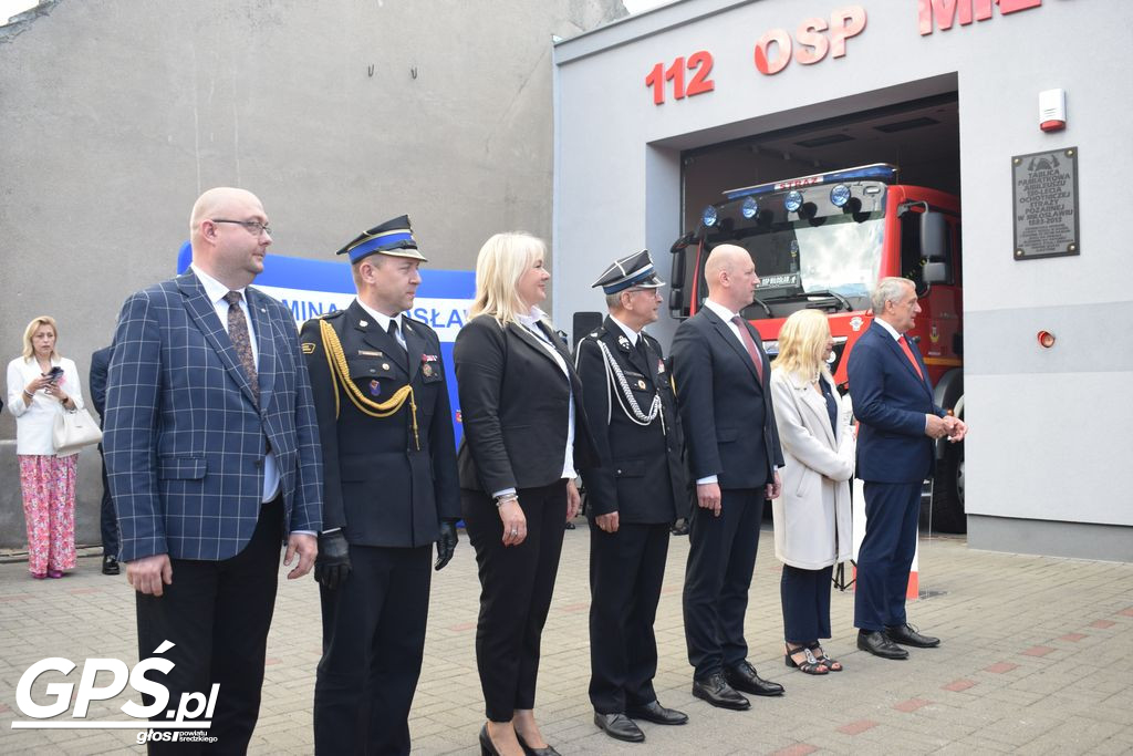 Przekazanie wozów dla OSP Miłosław i OSP Mikuszewo