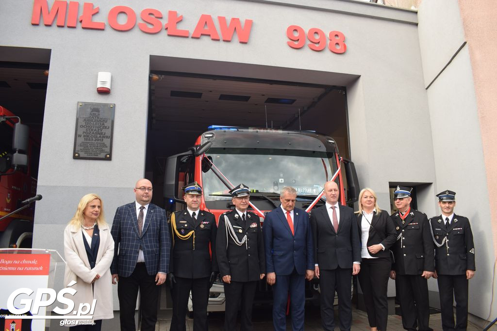 Przekazanie wozów dla OSP Miłosław i OSP Mikuszewo