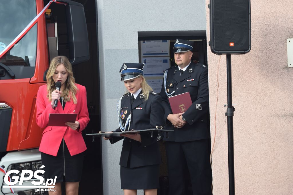 Przekazanie wozów dla OSP Miłosław i OSP Mikuszewo