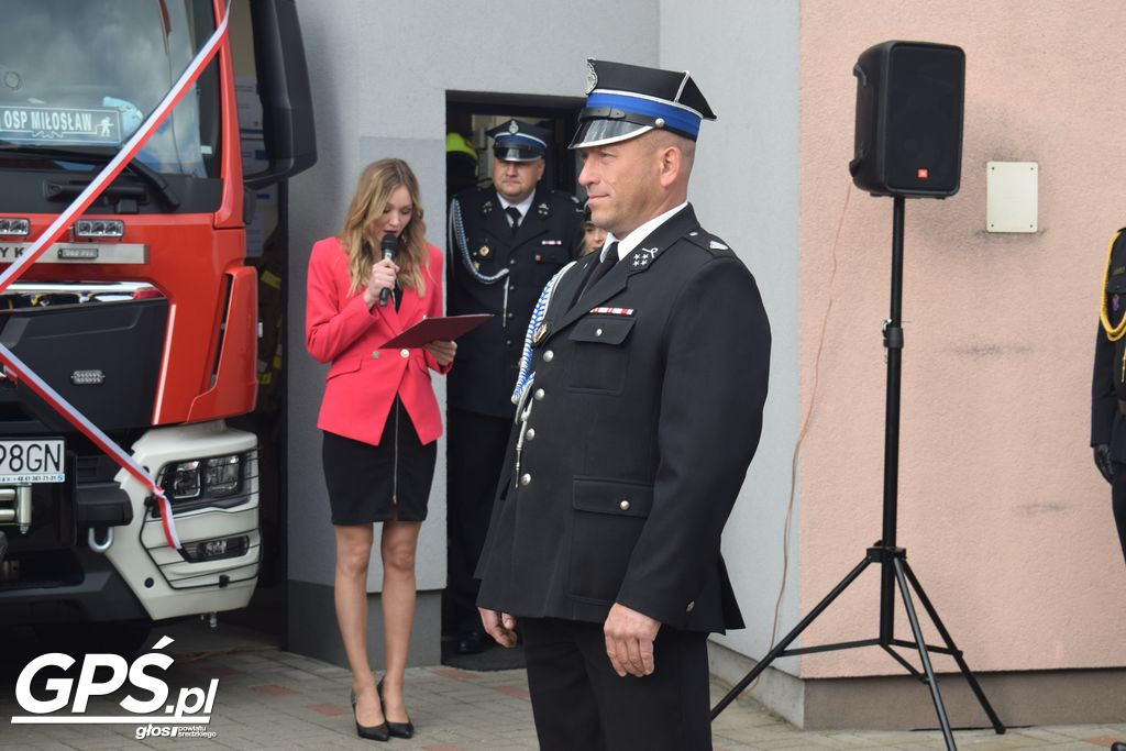 Przekazanie wozów dla OSP Miłosław i OSP Mikuszewo