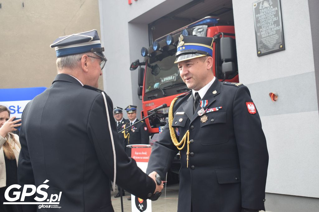 Przekazanie wozów dla OSP Miłosław i OSP Mikuszewo