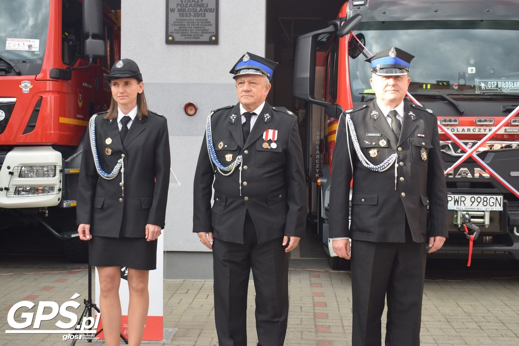 Przekazanie wozów dla OSP Miłosław i OSP Mikuszewo