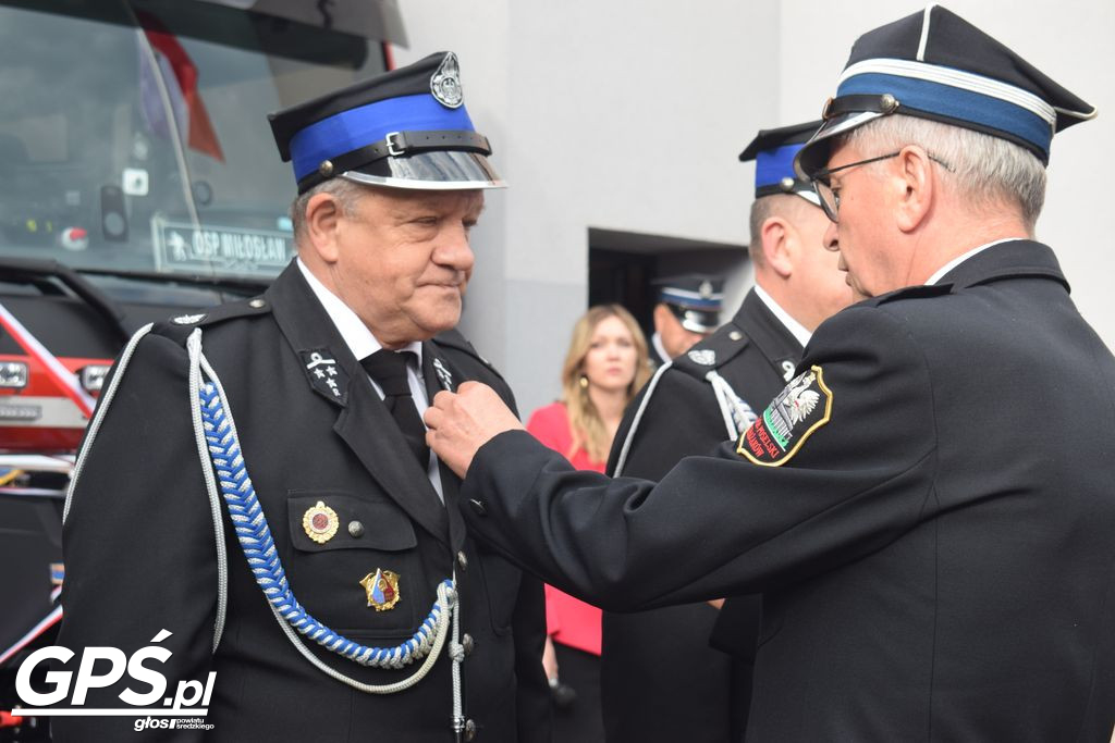 Przekazanie wozów dla OSP Miłosław i OSP Mikuszewo