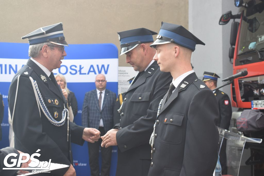 Przekazanie wozów dla OSP Miłosław i OSP Mikuszewo