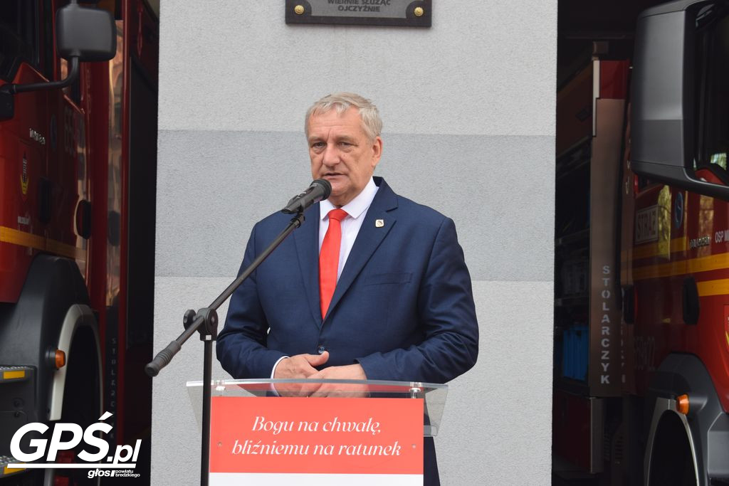 Przekazanie wozów dla OSP Miłosław i OSP Mikuszewo