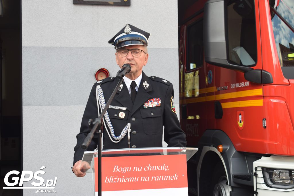 Przekazanie wozów dla OSP Miłosław i OSP Mikuszewo