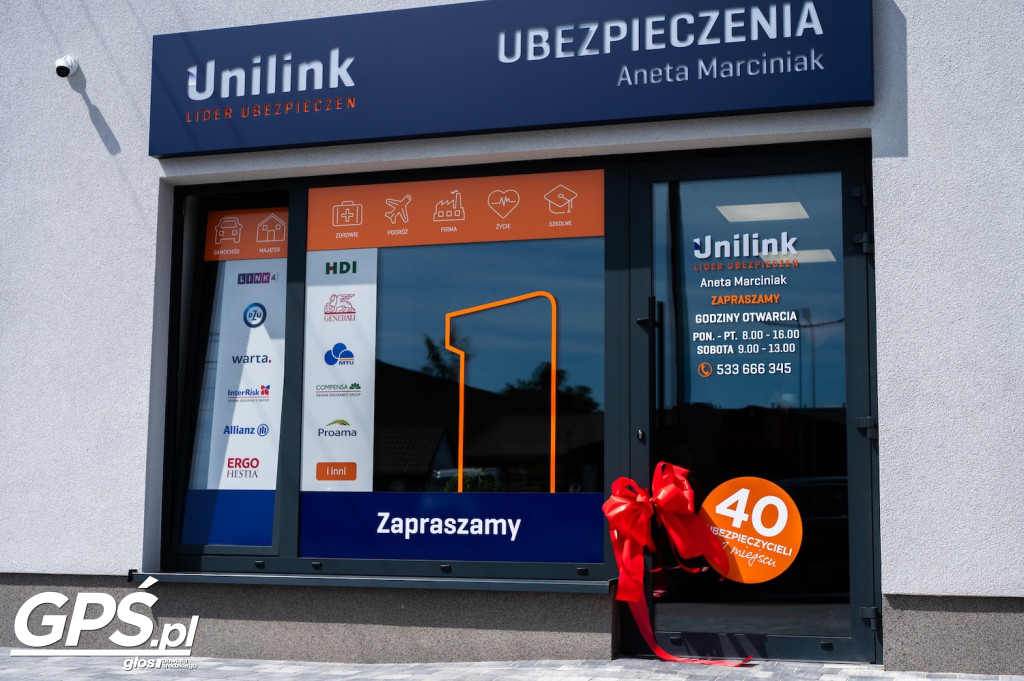 Nowe biuro ubezpieczeń w Środzie - UNILINK