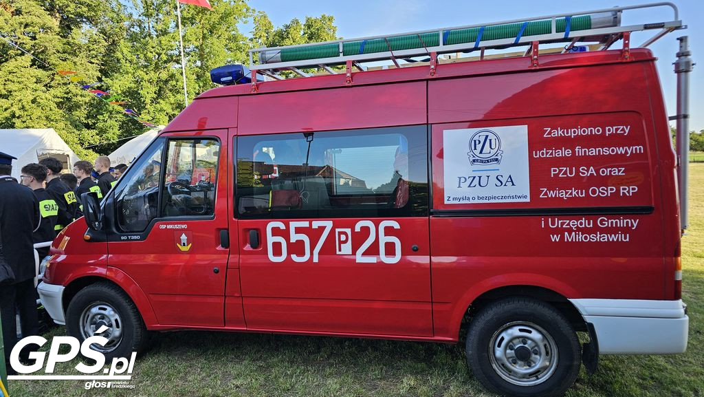 Samochód ratowniczo-gaśniczy OSP Mikuszewo