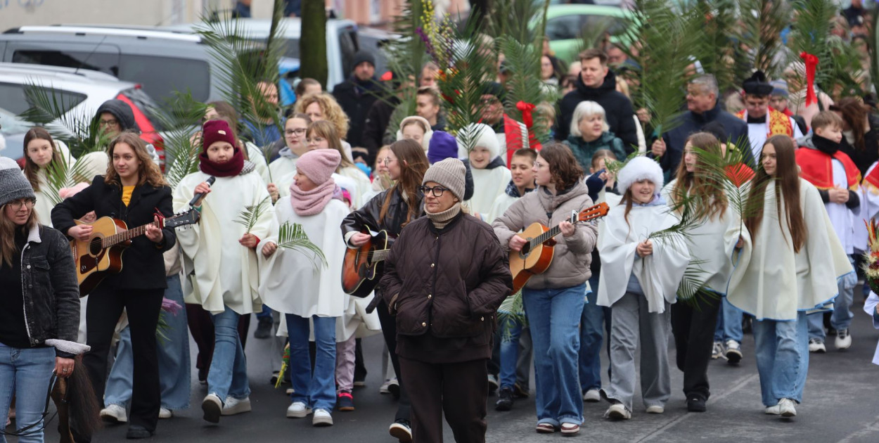 Niedziela Palmowa w Środzie Wielkopolskiej