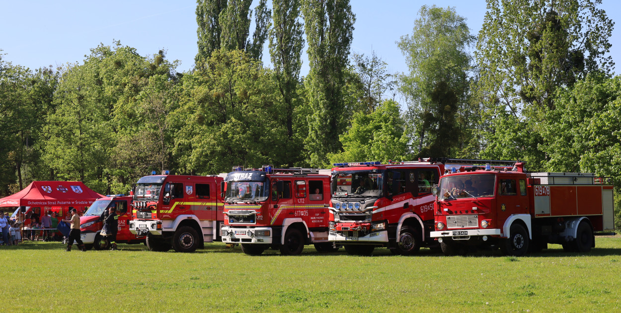 Pokazy strażackie w Parku Łazienki - 3 maja