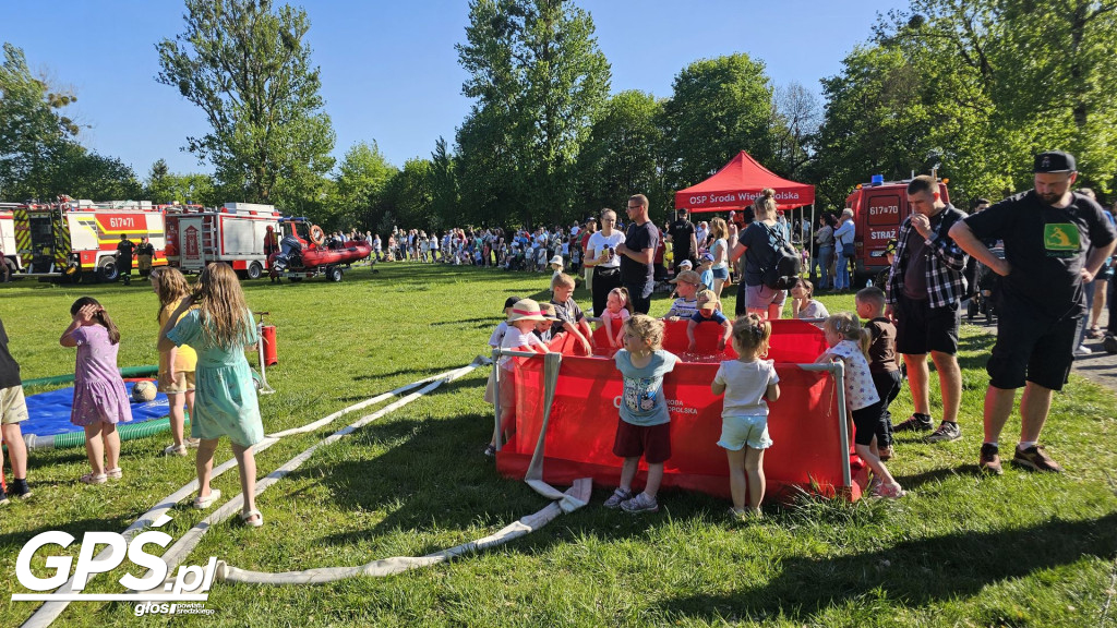 Pokazy strażackie w Parku Łazienki - 3 maja