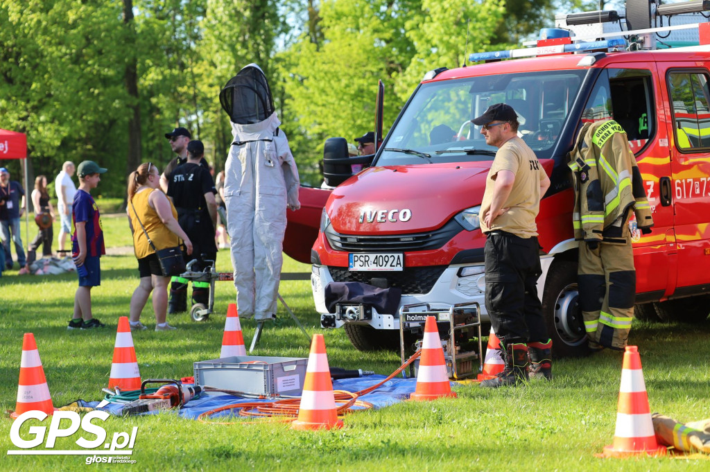 Pokazy strażackie w Parku Łazienki - 3 maja